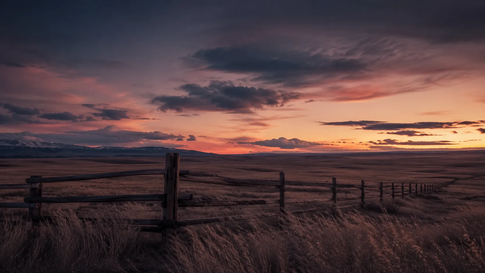 A weathered wooden fence on an open prairie under a wide sunset sky, used as symbolic cover art for the Matthew Shepard case.
